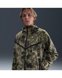 Nike - Tech Dri-Fit Woven Camo Windrunner Jacket - Lyst