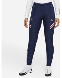Nike Synthetic Fff Strike Elite Dri-fit Adv Knit Football Pants Blue