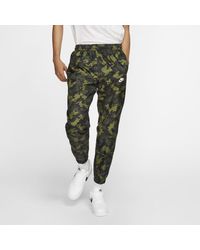 camo track pants men