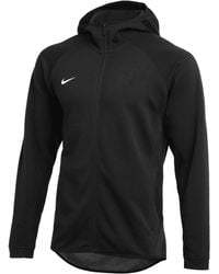 Nike Men's Therma Flex Showtime Zip Basketball Hoodie in White for Men