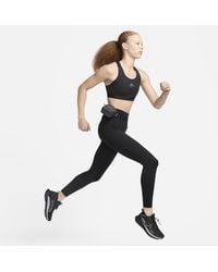 Nike - Trail Go 7/8-legging Met Hoge Taille, Zakken En Complete Ondersteuning - Lyst