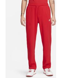 Nike - Sportswear Club Knit Open-hem Pants - Lyst
