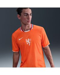 Nike - Netherlands 2025 Match Home Team) Dri-Fit Adv Soccer Authentic Jersey - Lyst