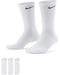 Nike - Everyday Cushioned Training Crew Socks (3 Pairs) - Lyst