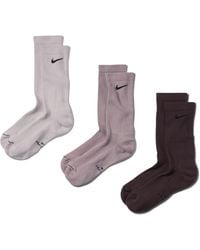 Nike - Everyday Elevated Crew Socks (3 Pairs) - Lyst