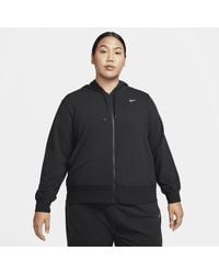 Nike - Dri-fit One Full-zip French Terry Hoodie (plus Size) - Lyst