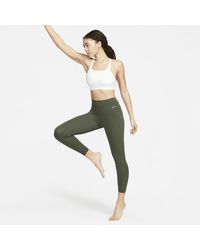 Nike - Zenvy Gentle-support High-waisted 7/8 Leggings - Lyst