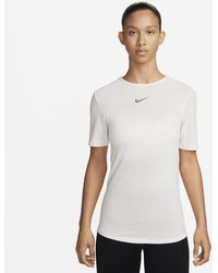 Nike - Swift Wool Dri-fit Short-sleeve Running Top Nylon - Lyst