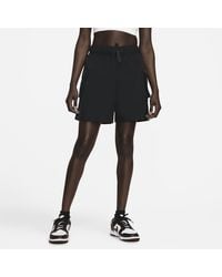Nike - Sportswear Essential Woven High-Rise Shorts - Lyst