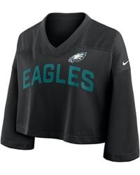 Nike - Philadelphia Eagles Wide Receiver Jersey Fashion Dri-Fit Nfl Cropped Top - Lyst
