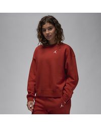 Nike - Jordan Brooklyn Fleece Sweatshirt Met Ronde Hals - Lyst