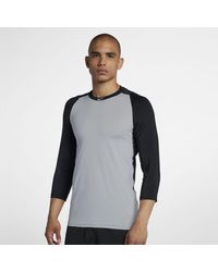 Nike Pro Hypercool (mlb Yankees) Men's 3/4 Sleeve Top in Blue for Men - Lyst