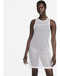 Nike - Swim Mesh Cover-up Dress - Lyst