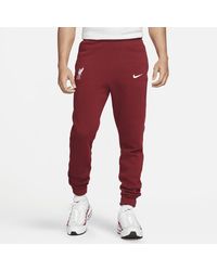 Nike - Liverpool Fc Soccer Fleece Pants - Lyst