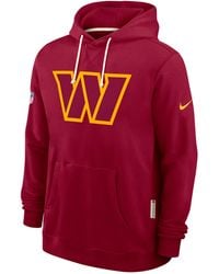 Nike - Washington Commanders Initial Home Sideline Dri-Fit Nfl Pullover Hoodie - Lyst