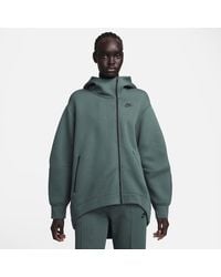 Nike - Sportswear Tech Fleece Oversized Full-zip Hoodie Cape - Lyst