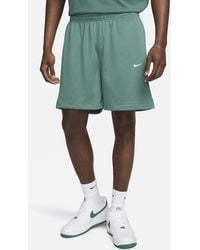 Nike - Shorts in mesh sportswear swoosh - Lyst