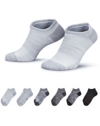 Nike - Everyday Lightweight No-show Training Socks (6 Pairs) - Lyst