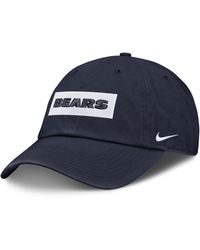 Nike - Chicago Bears Primetime Club Wordmark Nfl Adjustable Hat - Lyst