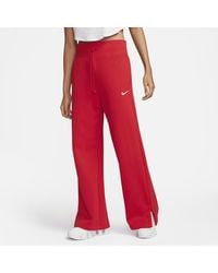 Nike - Sportswear Phoenix Fleece High-waisted Wide-leg Sweatpants - Lyst