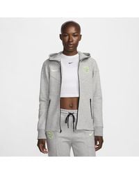 Nike - F.C. Barcelona Tech Fleece Windrunner Football Full-Zip Hoodie - Lyst