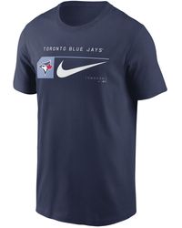 Nike - Toronto Blue Jays Team Swoosh Lockup Mlb T-shirt - Lyst