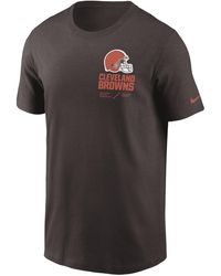 Nike - Dri-fit Lockup Team Issue (nfl Cleveland Browns) T-shirt - Lyst