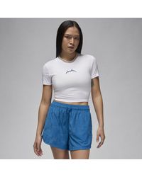 Nike - Slim Cropped T-shirt - Lyst