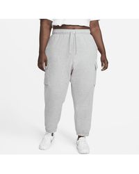 Nike - Sportswear Club Fleece Mid-rise Oversized Cargo Sweatpants (plus Size) - Lyst