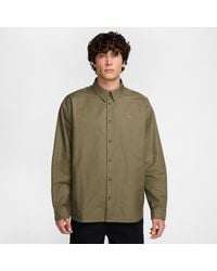 Nike - Club Oversized Long-Sleeved Oxford Shirt - Lyst