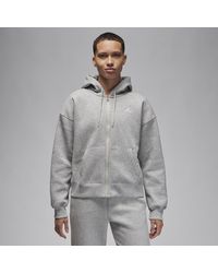 Nike - Jordan Brooklyn Fleece Full-zip Hoodie Cotton - Lyst
