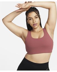Nike - Brassière De Sport À Maintien Léger Avec Doublure Légère Et Encolure En U Alate All U Pour Femme - Lyst