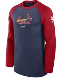 Nike - St. Louis Cardinals Authentic Collection Game Time Dri-fit Mlb Long-sleeve T-shirt - Lyst