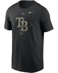 Nike - Tampa Bay Rays Camo Logo Mlb T-shirt - Lyst