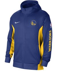 Nike - Golden State Warriors Showtime Dri-fit Nba Full-zip Hoodie 50% Recycled Polyester - Lyst