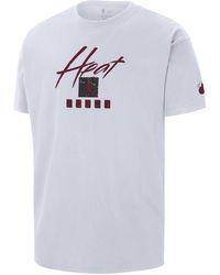 Nike - Miami Heat Courtside Statement Edition Jordan Max90 Nba-shirt - Lyst