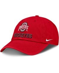 Nike - Ohio State On-Field Club Gameday College Adjustable Hat - Lyst