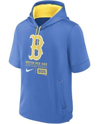 Nike - Boston Red Sox City Connect Mlb Short-sleeve Pullover Hoodie - Lyst
