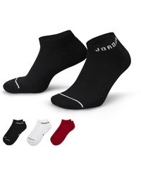 Nike - Jordan Everyday No-show Socks (3 Pairs) - Lyst