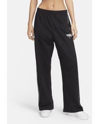 Nike - Sportswear Straight-leg French Terry Trousers Cotton - Lyst