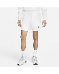 Nike - Club Fleece French Terry Flow Shorts - Lyst