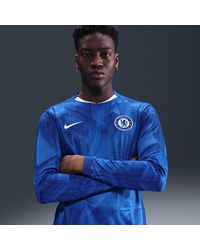 Nike - Chelsea F.C. 2025/26 Stadium Home Dri-Fit Football Replica Long-Sleeve Shirt - Lyst