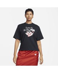 Nike - Sportswear T-shirt Met Recht Design - Lyst