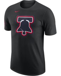 Nike - Philadelphia 76ers City Edition Nba T-shirt Cotton - Lyst