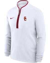 Nike - Usc Victory Dri-Fit College 1/2-Zip Long-Sleeve Top - Lyst