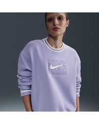 Nike - Sportswear Phoenix Fleece Oversized Graphic Crew-Neck Sweatshirt - Lyst