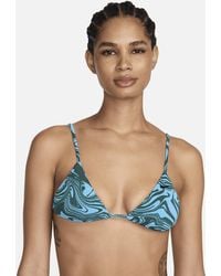 Nike - Swim Swirl String Bikini Top - Lyst