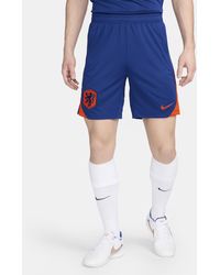 Nike - Shorts da calcio in maglia dri-fit olanda strike - Lyst