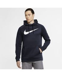 black nike swoosh sweatshirt