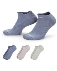 Nike - Everyday Plus Cushion Training No-show Socks (3 Pairs) - Lyst